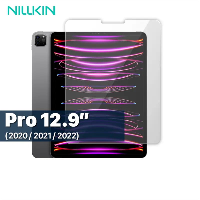 محافظ صفحه نمایش شفاف نیلکین مدل +Amazing H مناسب برای iPad Pro 12.9 (2020/2021/2022)
