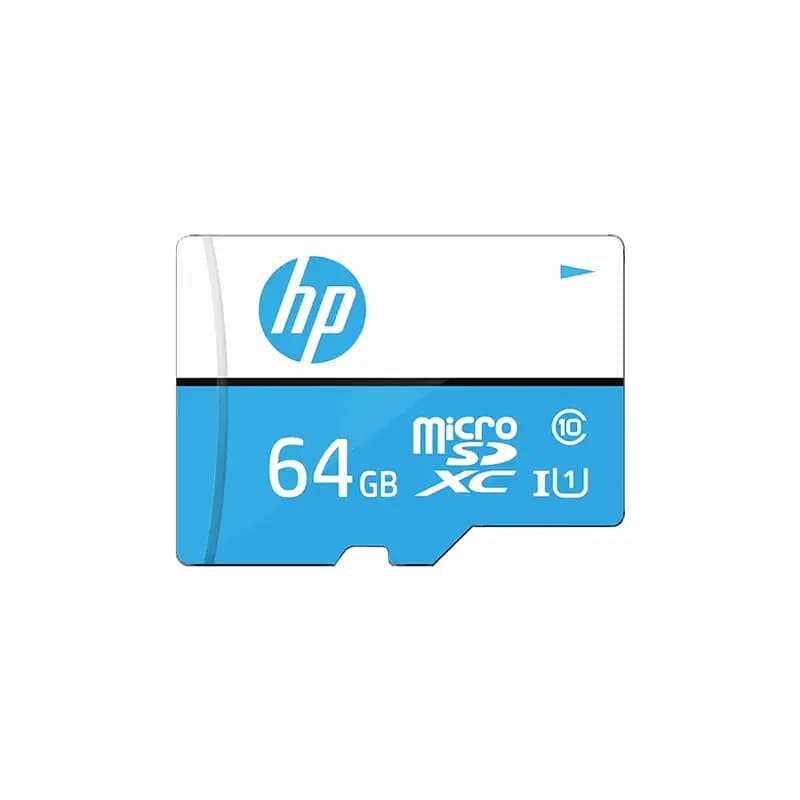 کارت حافظه 64 گیگابایت MicroSDXC اچ پی مدل mi210 کلاس A1 استاندارد UHS-I U1 سرعت 100MB/s