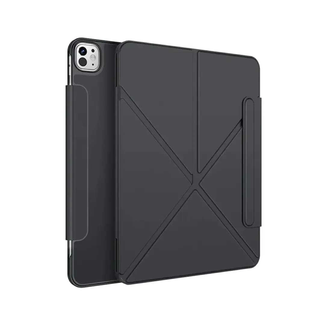 کیف کلاسوری مگنتی XUNDD مدل Multi Angle Magnetic Smart Folio مناسب برای تبلت اپل iPad Air 13 (2024/2025/2026), iPad Pro 12.9 (2020/2021/2022) — تصویر ۴