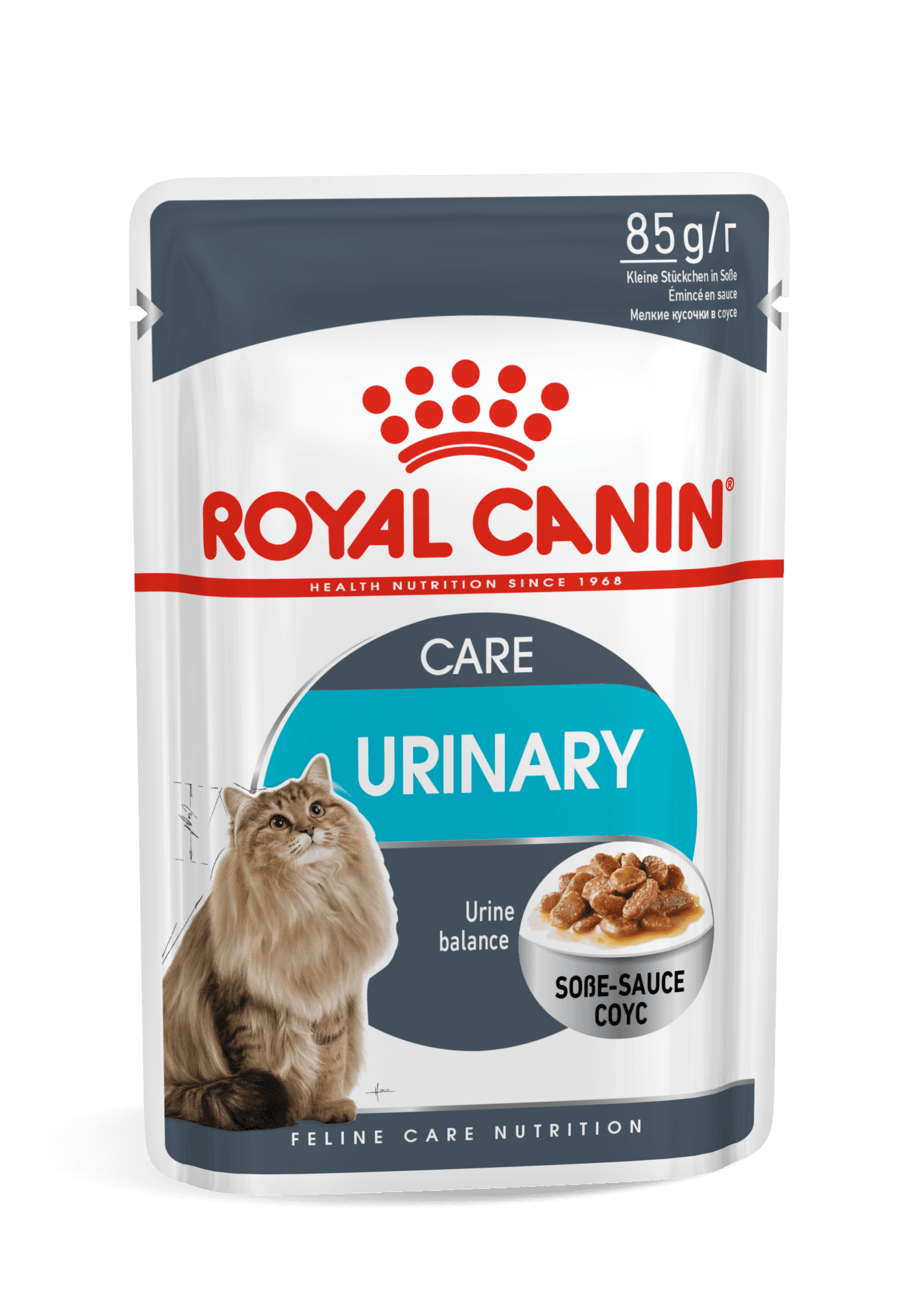 پوچ گربه رویال کنین یورینری کر 85 گرمی / Royal canin cat urinary care pouch 85gr