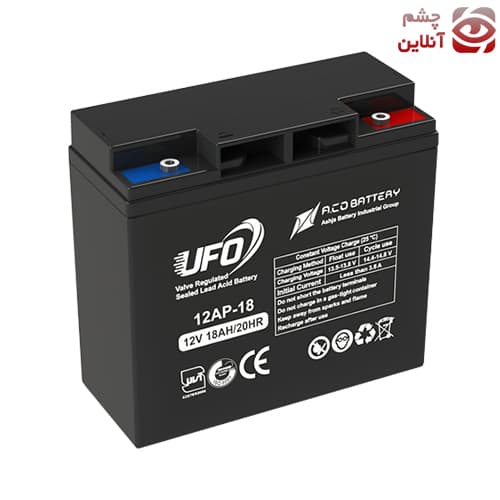 باتری 12 ولت 18 آمپر ups