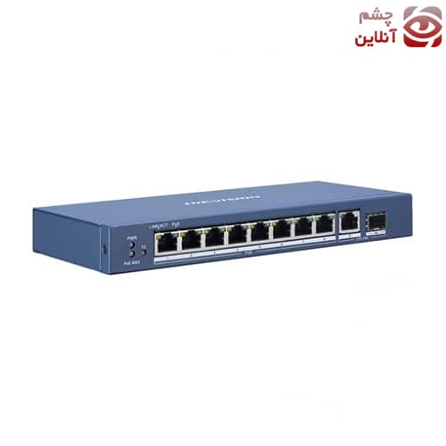 سوییچ 9 پورت هایک ویژن مدل DS-3E0510P-E — تصویر ۳
