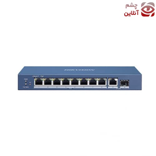 سوییچ 9 پورت هایک ویژن مدل DS-3E0510P-E — تصویر ۲