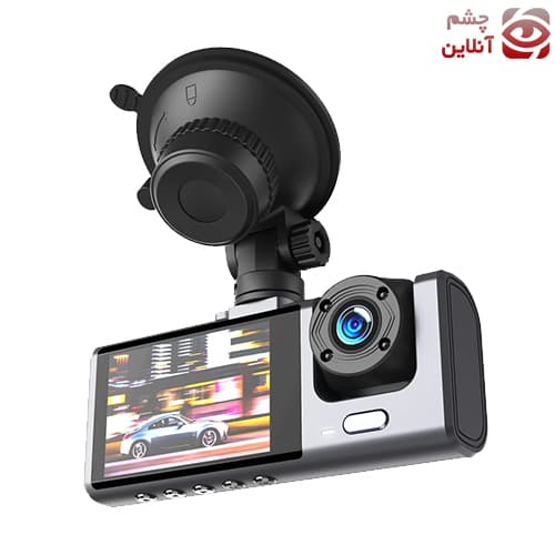 دوربین ثبت وقایع 3 لنز خودرو مدل TANT-306