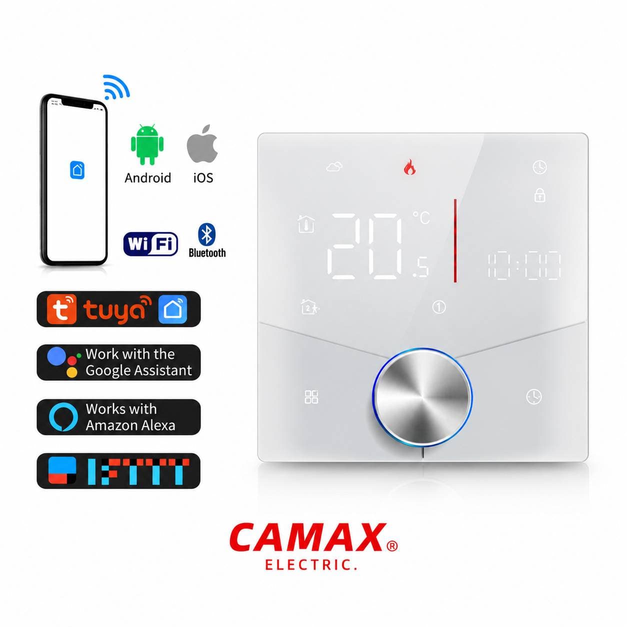 ترموستات هوشمند ولومی CAMAX