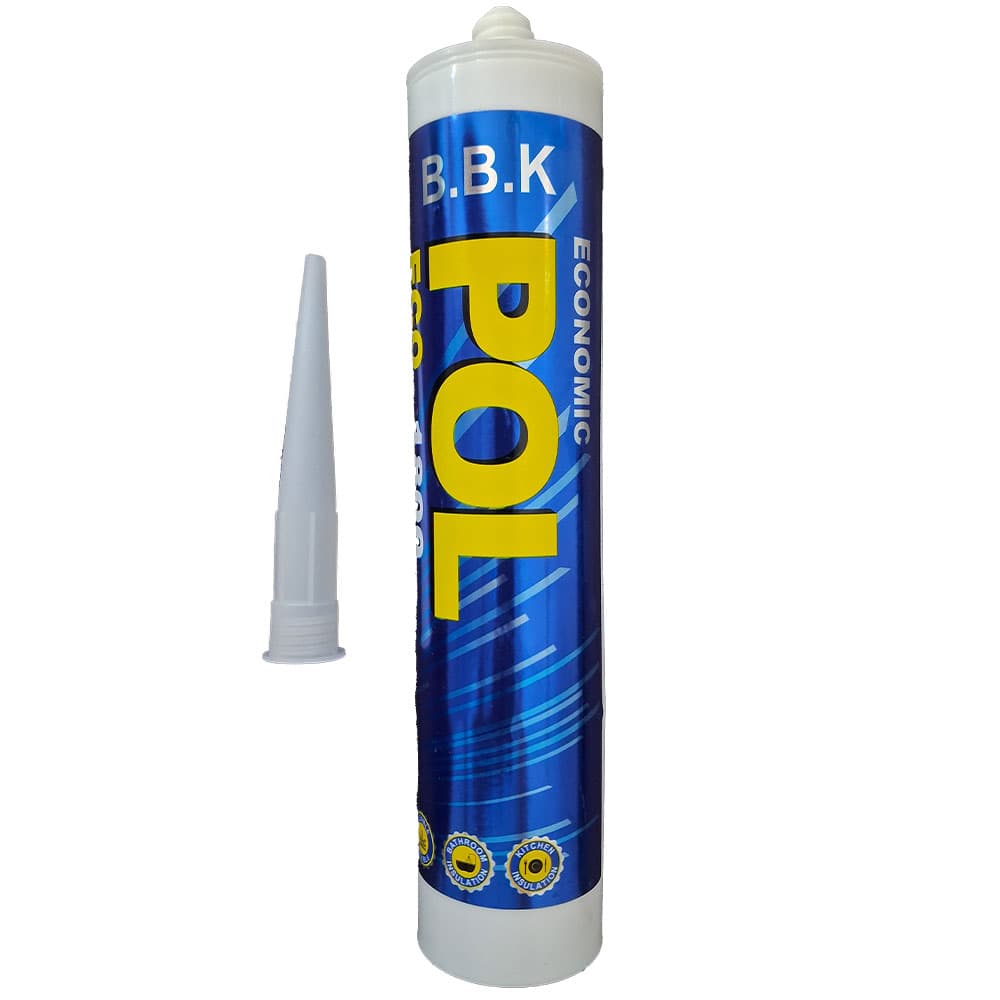 چسب آکواریوم شفاف پل POL وزن 220 گرم