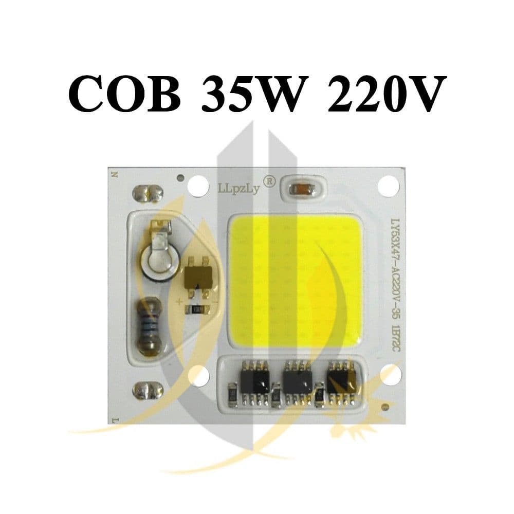 چیپ پروژکتوری 35 وات برق مستقیم cob 35w220V