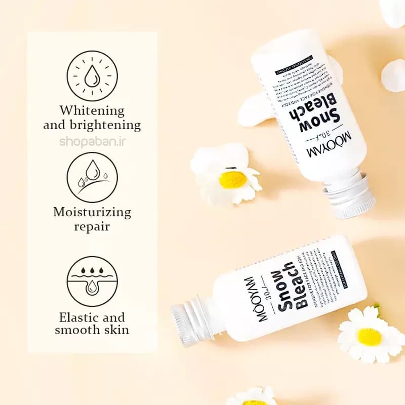 کرم سفید کننده مویام مدل Snow Bleach حجم 30 میلی لیتر — تصویر ۵