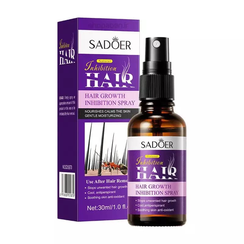 اسپری روغن مورچه سادور بازدارنده رشد موهای زائد حجم 30 میل
