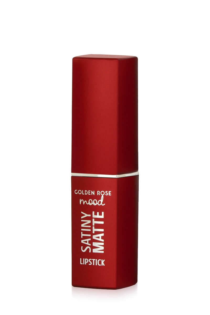 رژ لب مات بادوام ساتینی گلدن رز Golden Rose مدل Satiny Matte رنگ Berry Rouge شماره 07 — تصویر ۷