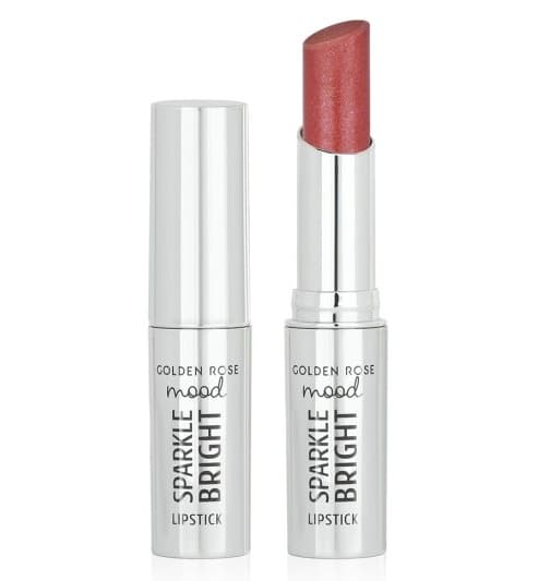 رژ لب براق و شاین دار گلدن رز Golden Rose مدل Sparkle Bright Lipstick شماره 151