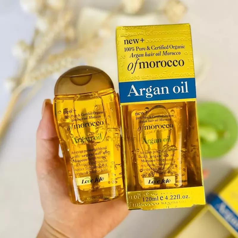 روغن مو آرگان لاو جوجو مراکشی اصل حجم 120 میلی لیتر — تصویر ۷