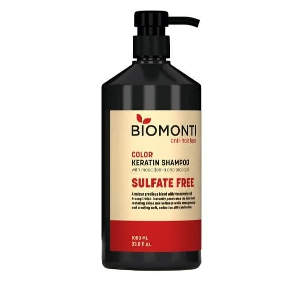 شامپو بیومونتی Biomonti مدل Color حجم 1000 میل — تصویر ۳