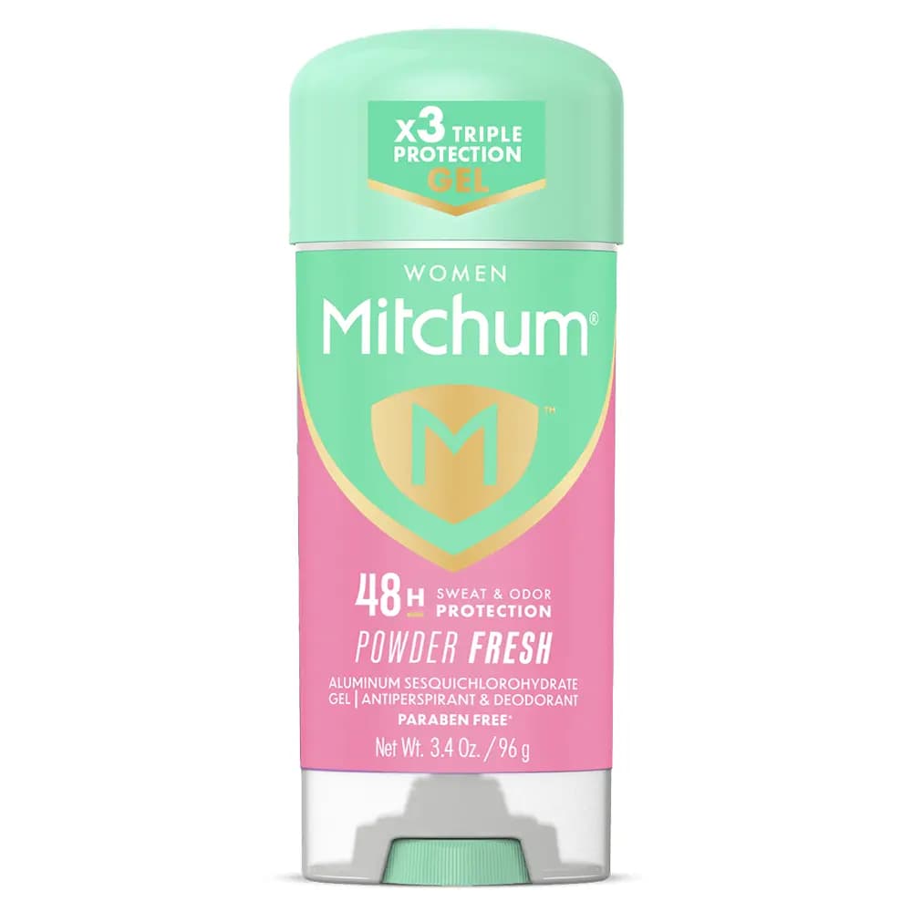 مام ژله ای میچام Mitchum زنانه رایحه Powder Fresh وزن 96 گرم