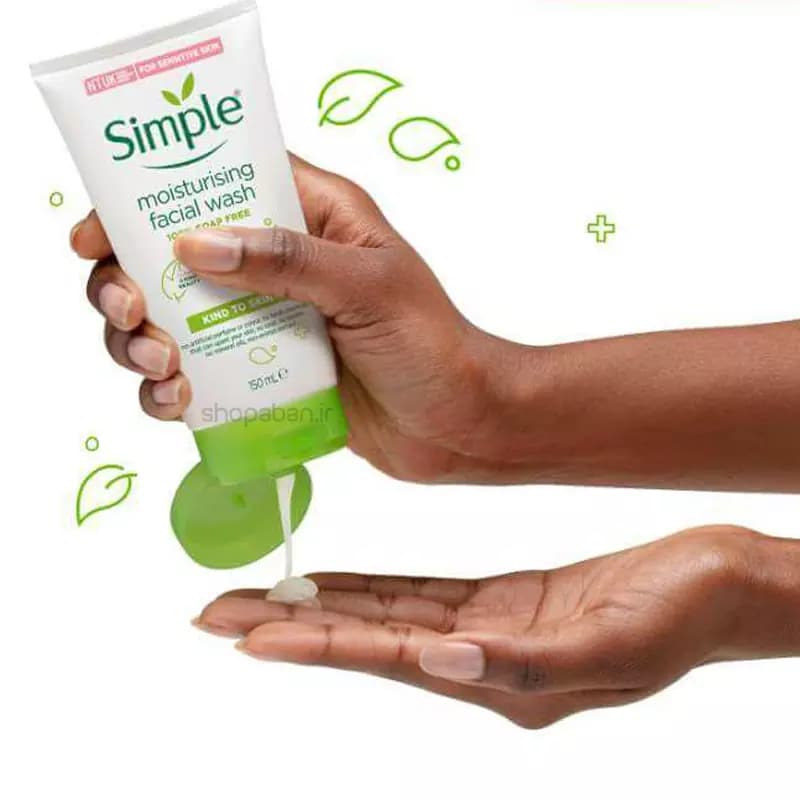 ژل شستشوی صورت مرطوب کننده سیمپل مدل moisturising حجم 150 میلی لیتر — تصویر ۷