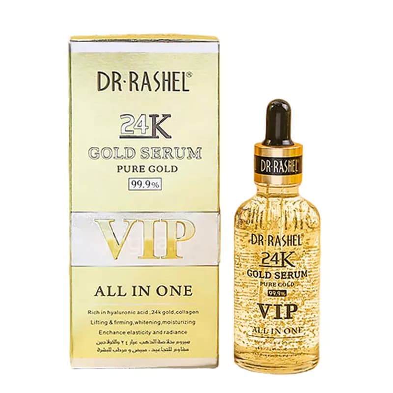 سرم طلا دکتر راشل مدل VIP 24K حجم 50 میلی لیتر — تصویر ۴
