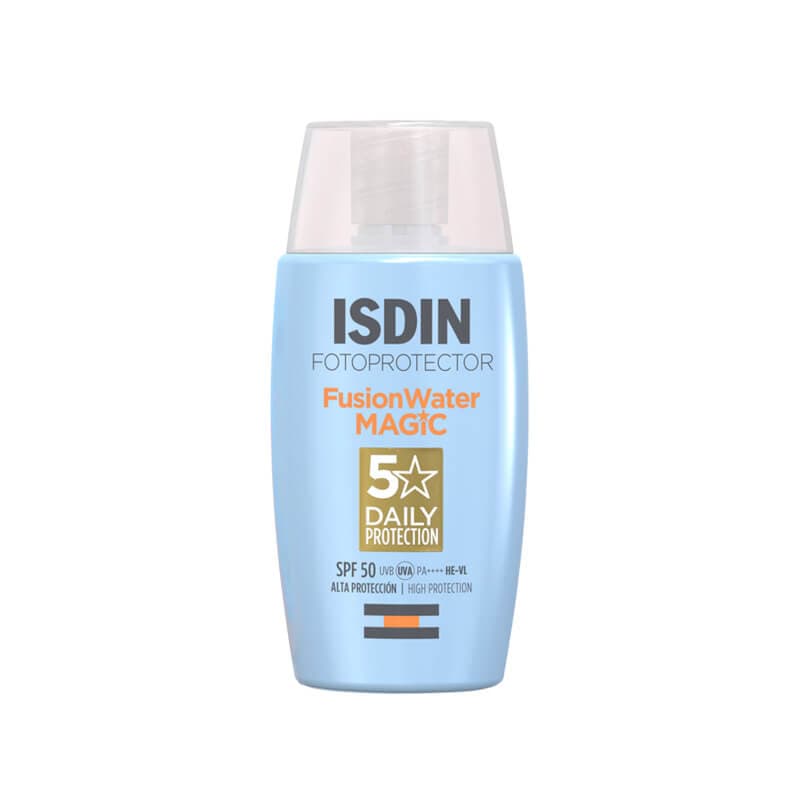 ضد آفتاب ایزدین فیوژن واتر مدل مجیک (Isdin Fusion Water Magic)