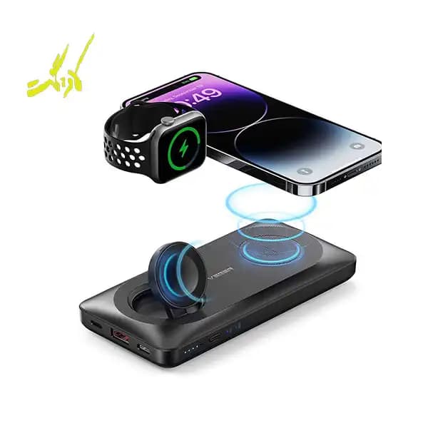 پاور بانک وایرلس برند وگر مدل VEGER MagMulti Wireless Power Bank
