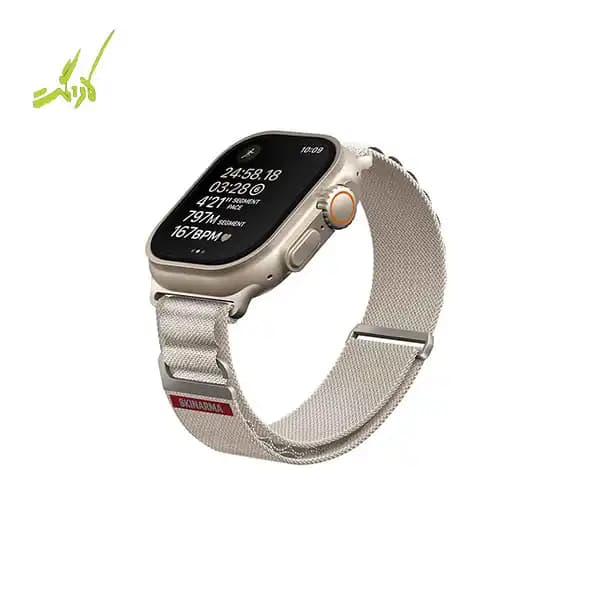 بند اپل واچ ۴9/۴۴/۴۵mm اسکین آرما مدل KOBU SKINARMA APPLE WATCH STRAP — تصویر ۸