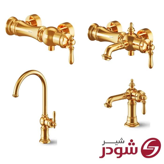 ست شیرآلات شودر بیزانس — تصویر ۷