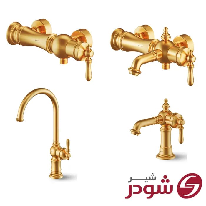ست شیرآلات شودر بیزانس — تصویر ۹