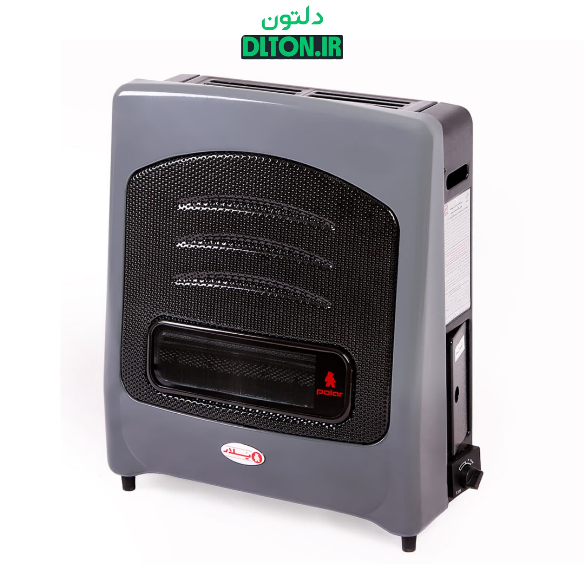 بخاری دودکش دار گاز سوز پلار مدل INVENT PLR104 — تصویر ۲