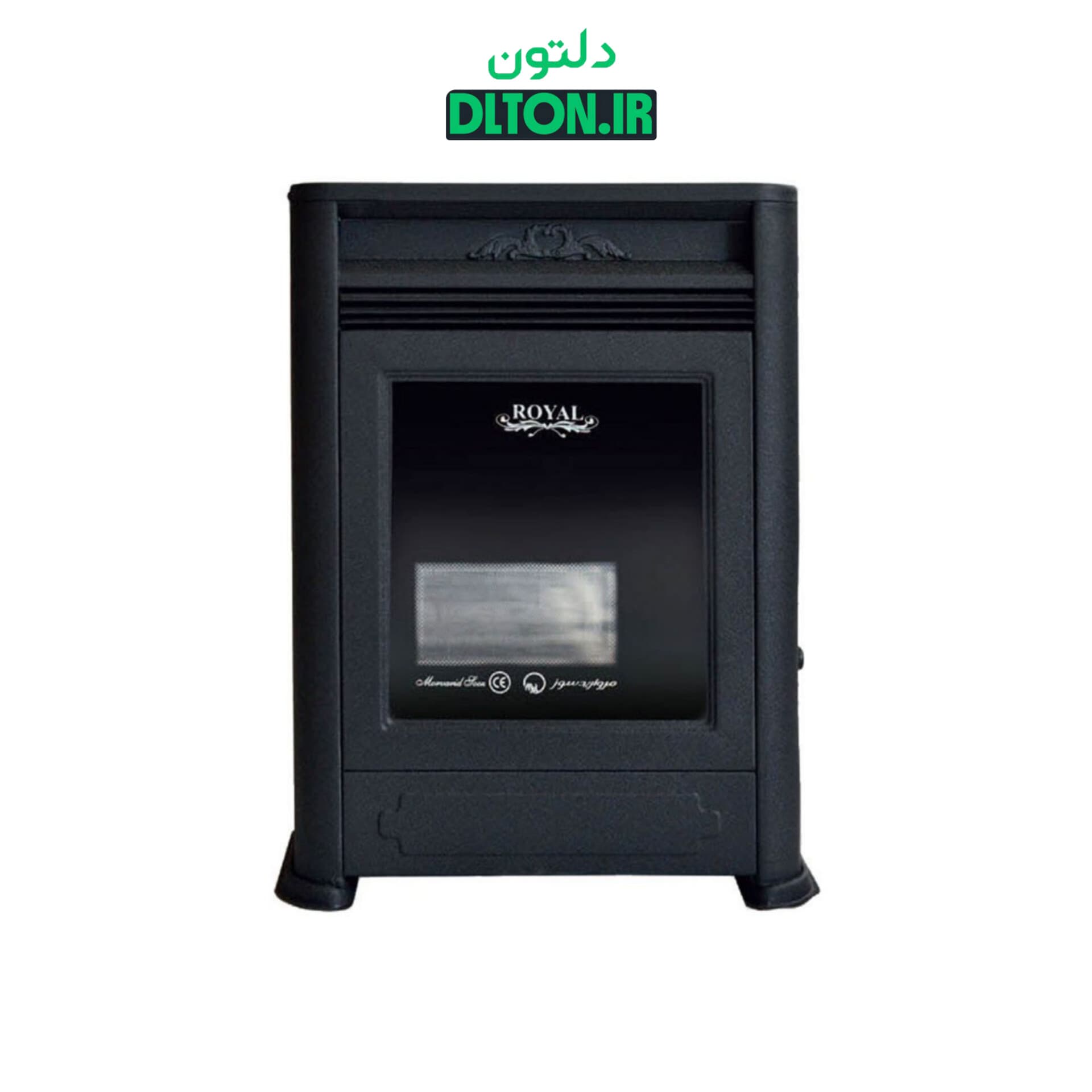 بخاری طرح شومینه مروارید سوز رویال 8000