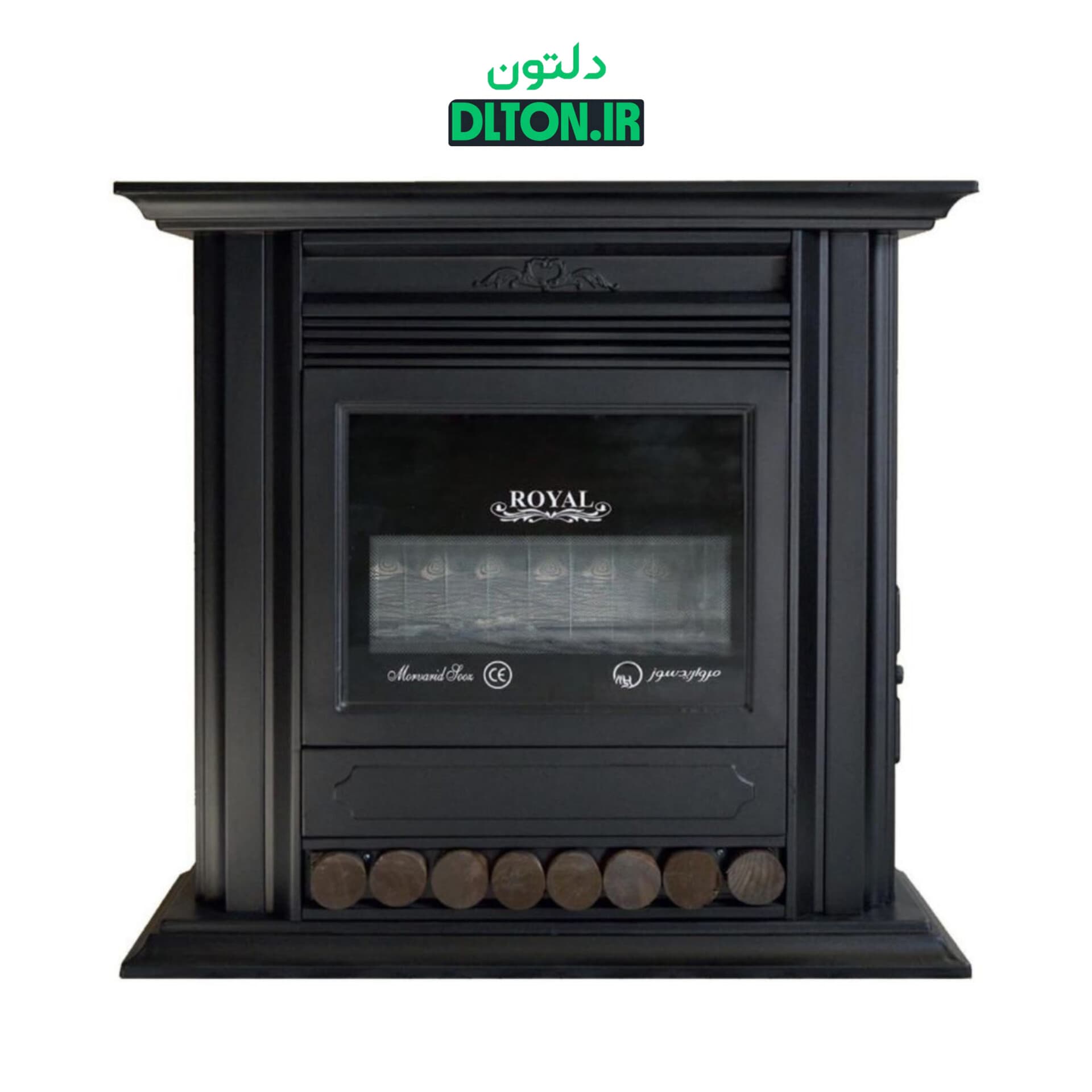 بخاری طرح شومینه مروارید سوز رویال 28000