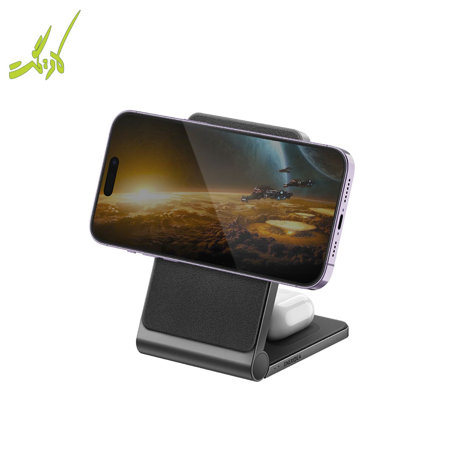 شارژر وایرلس مگسیف انرژیا ۳ در ۱ مدل Energea MAGTRIO — تصویر ۱۲