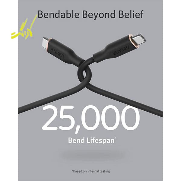 کابل شارژ USB-C به USB-C انکر Anker Powerline III A8552 — تصویر ۶