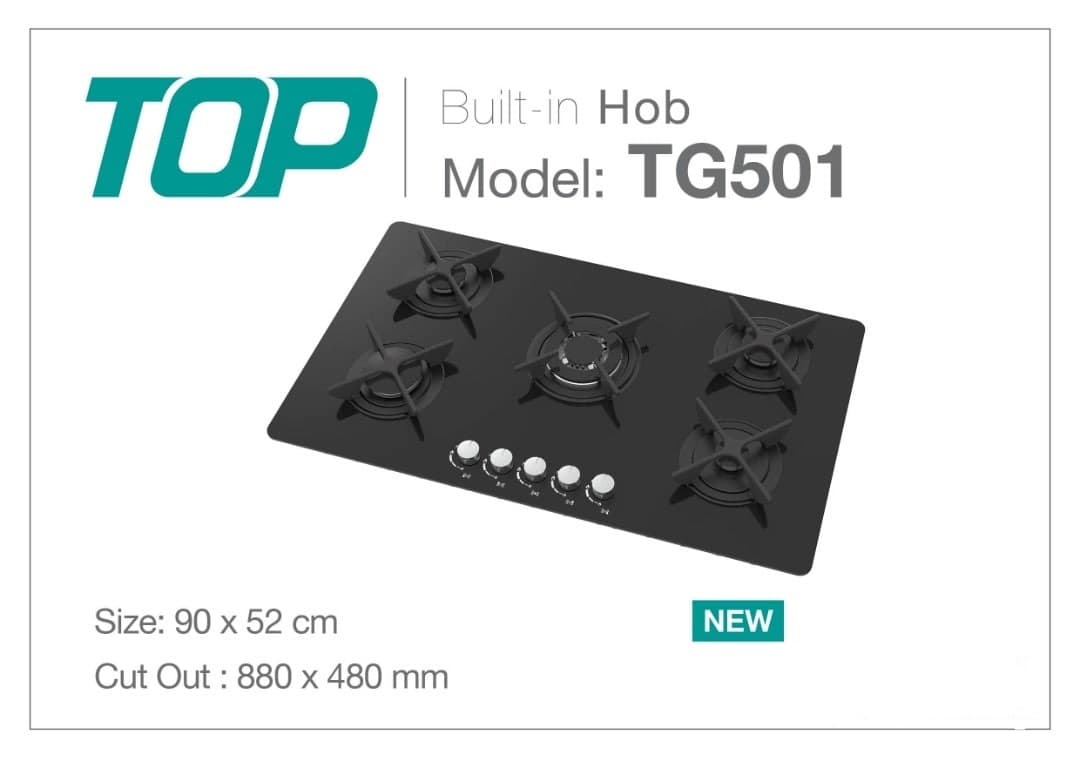 اجاق گاز صفحه ای کن مدل TG501 — تصویر ۳