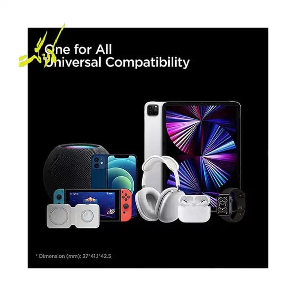 شارژر دیواری ۲۰ وات اسپیگن Spigen PowerArc Arc Station — تصویر ۷