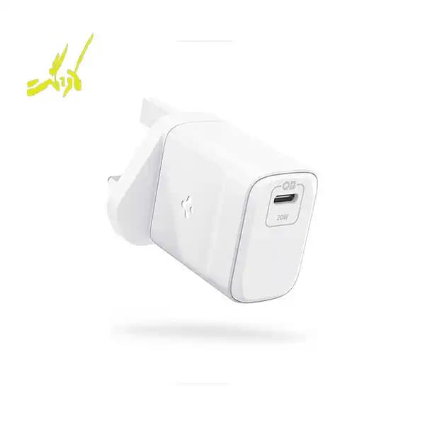 شارژر دیواری ۲۰ وات اسپیگن Spigen PowerArc Arc Station — تصویر ۲