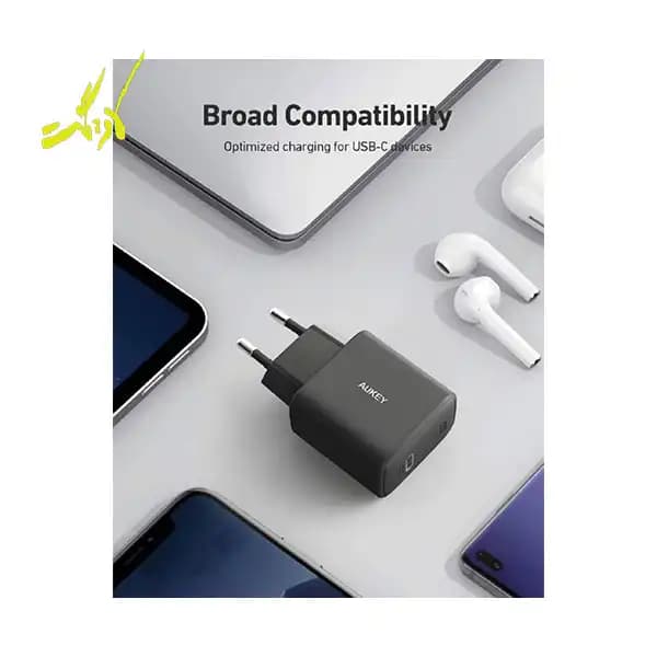 شارژر دیواری 20 وات آکی Aukey PA-F1S — تصویر ۵