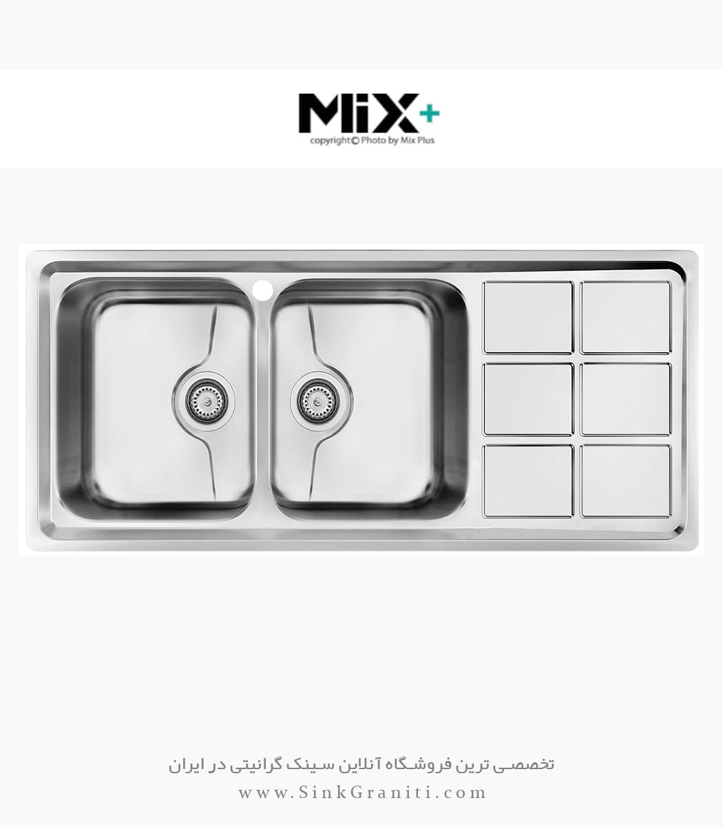 سینک روکار میکس پلاس مدل 8032P — تصویر ۷