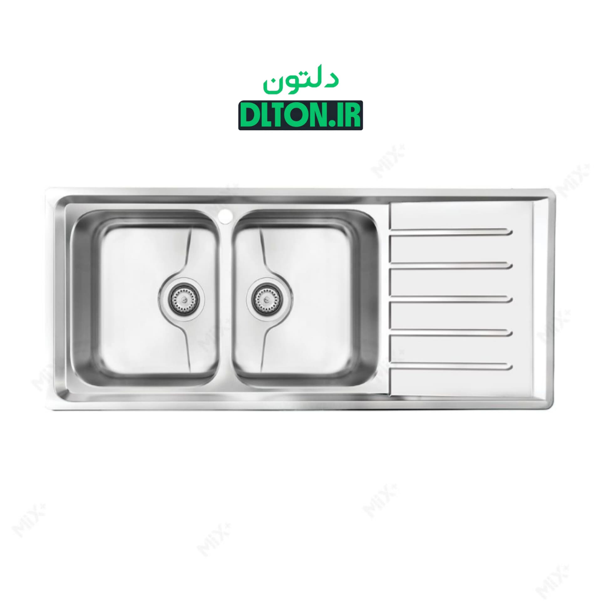 سینک روکار میکس پلاس مدل 8072P