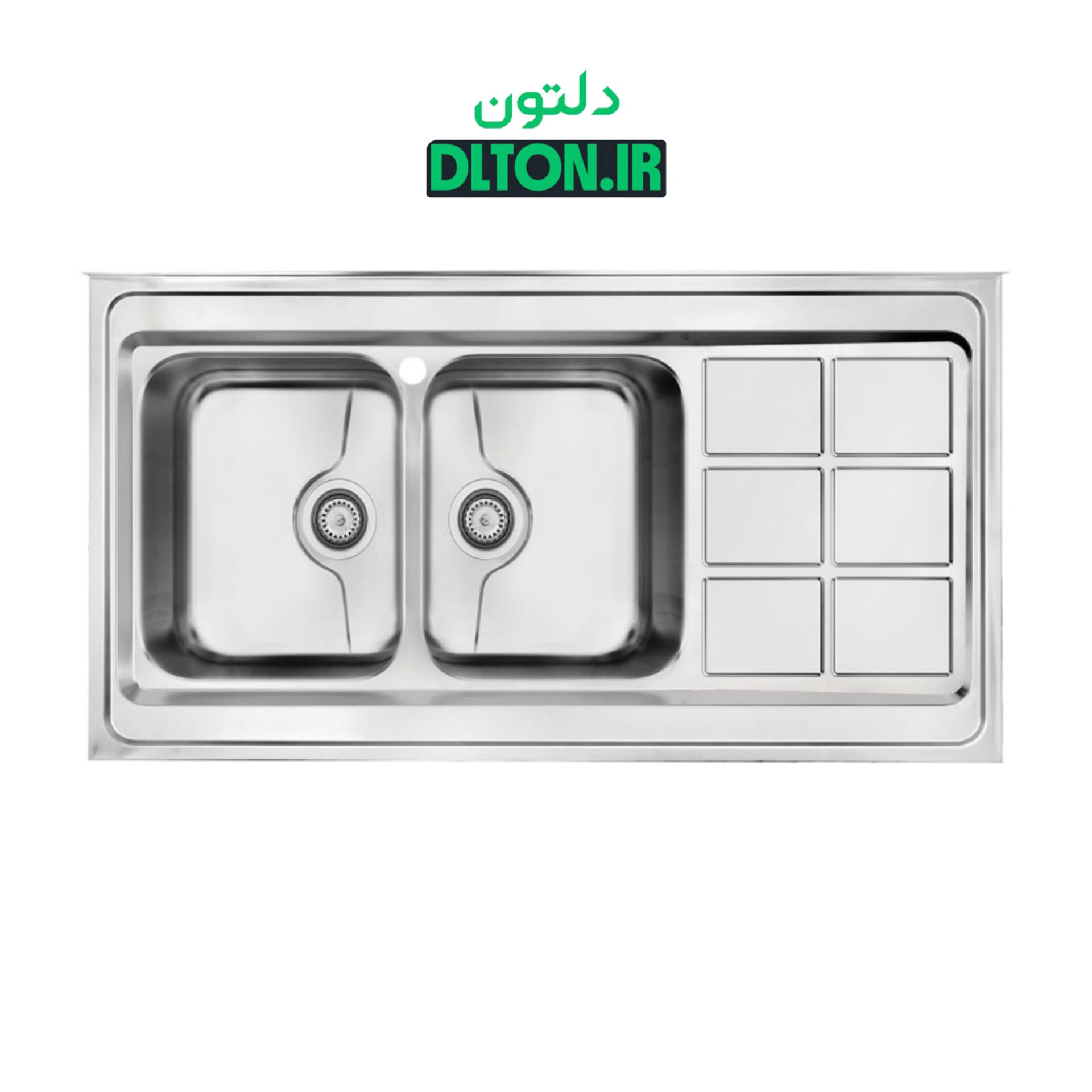 سینک روکار میکس پلاس مدل 9032P — تصویر ۲