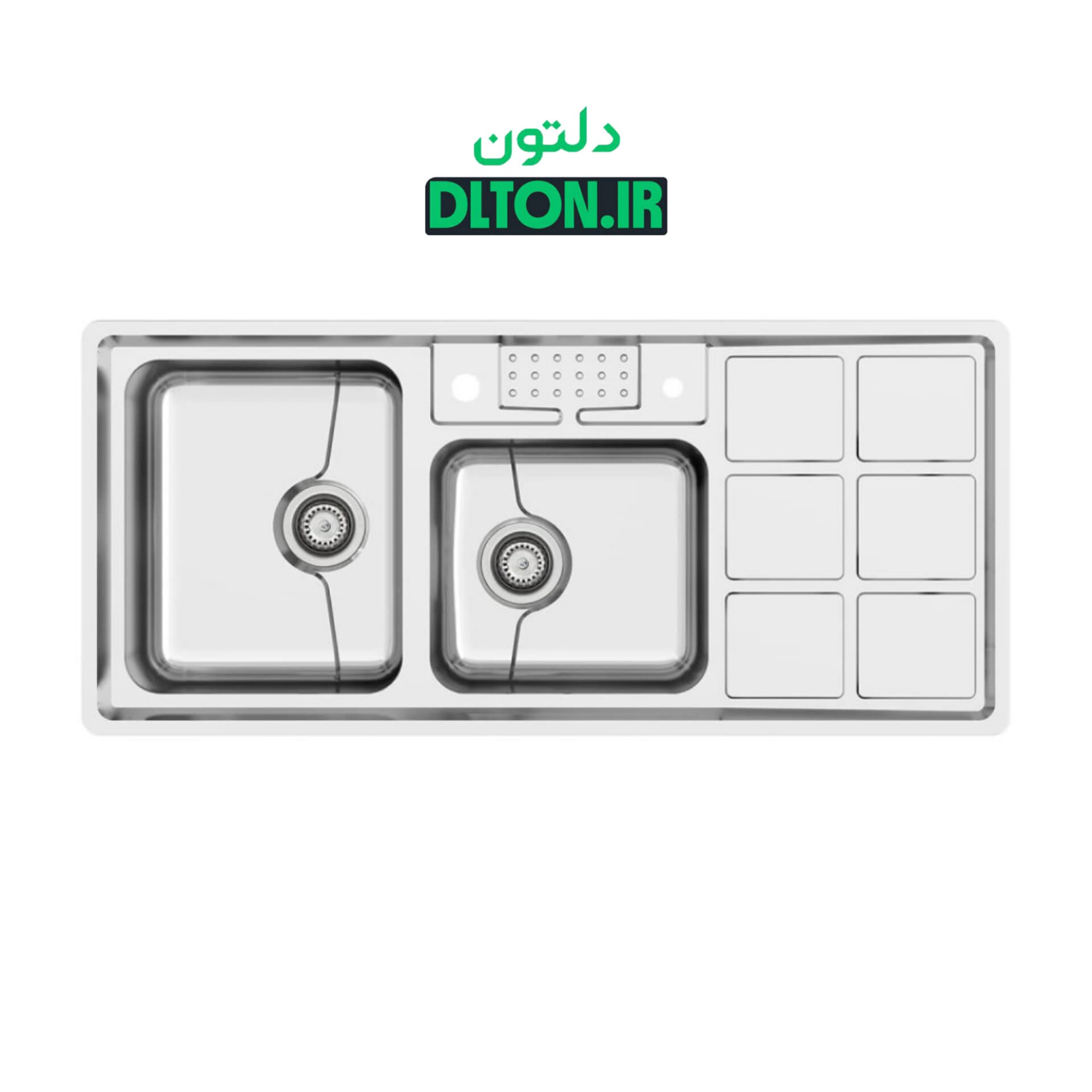 سینک روکار میکس پلاس مدل 8031P45