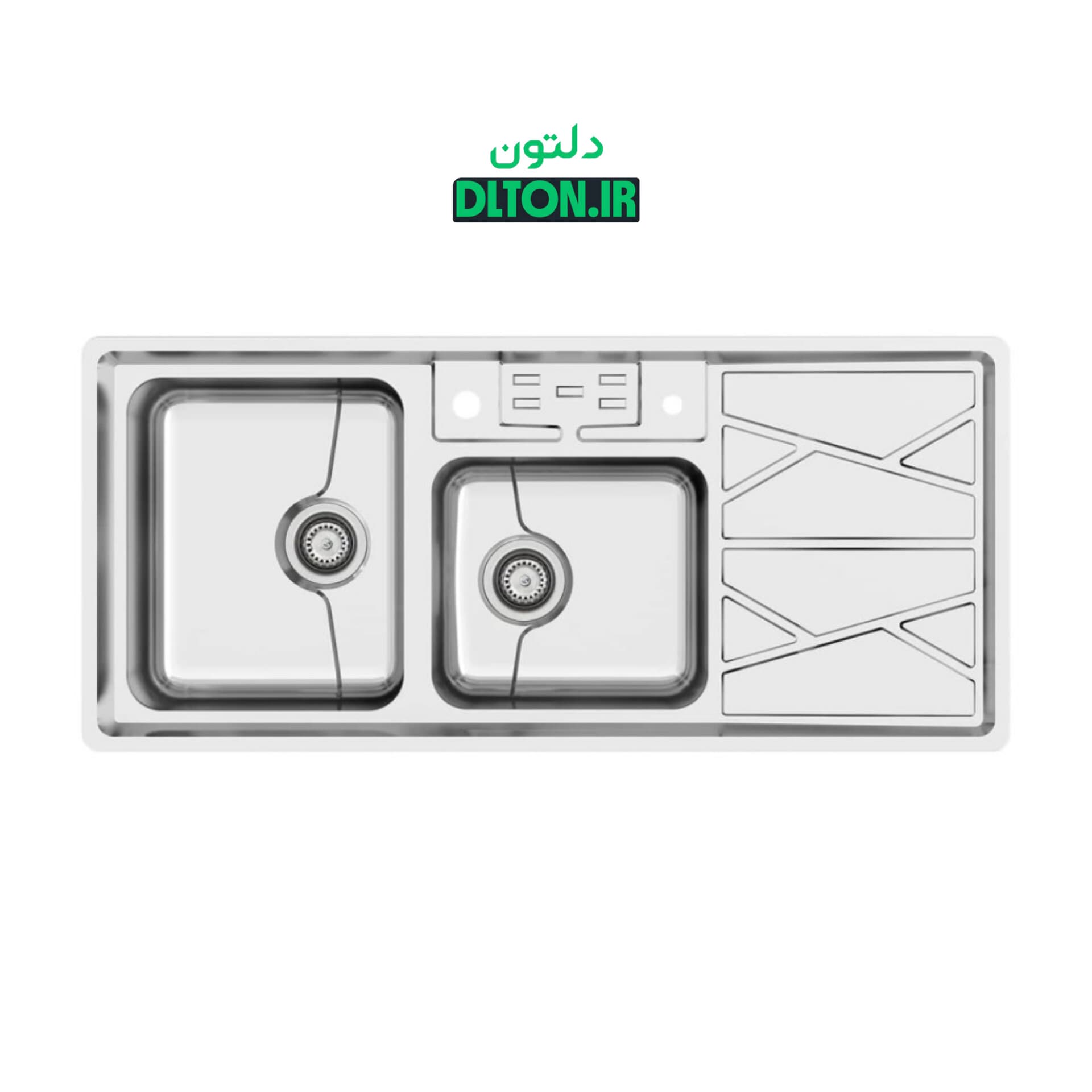 سینک روکار میکس پلاس مدل 8041P45