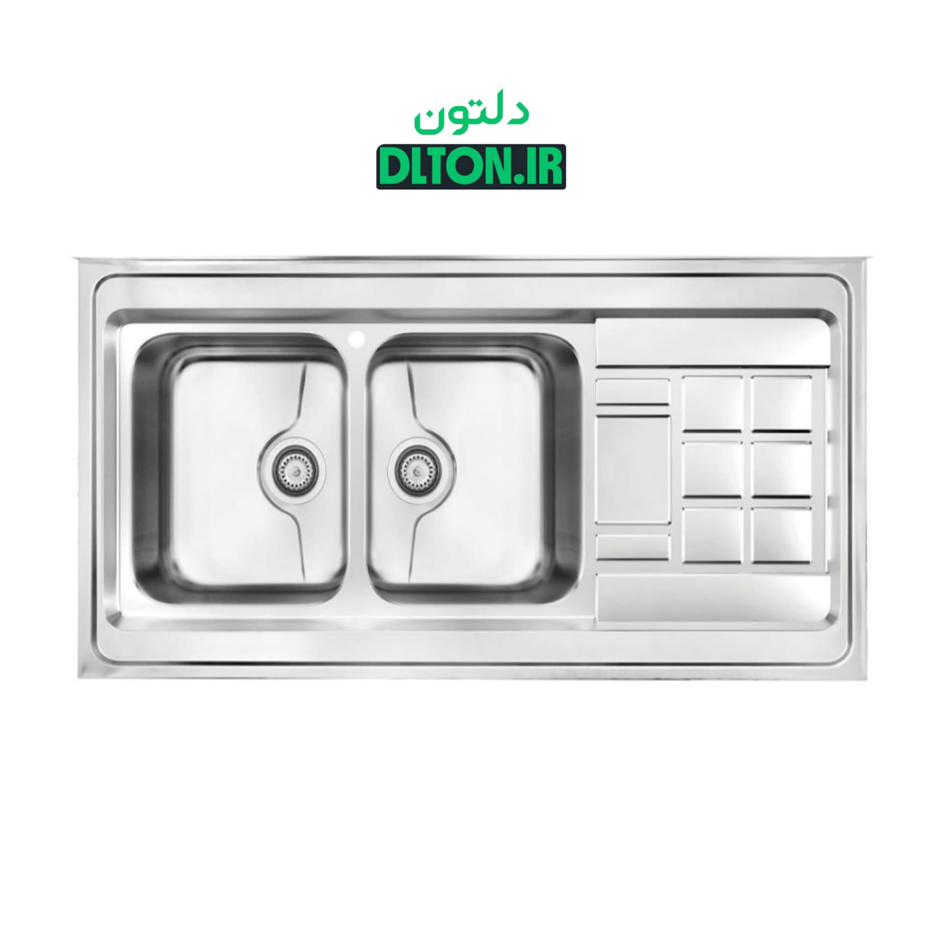 سینک روکار میکس پلاس مدل 9022P