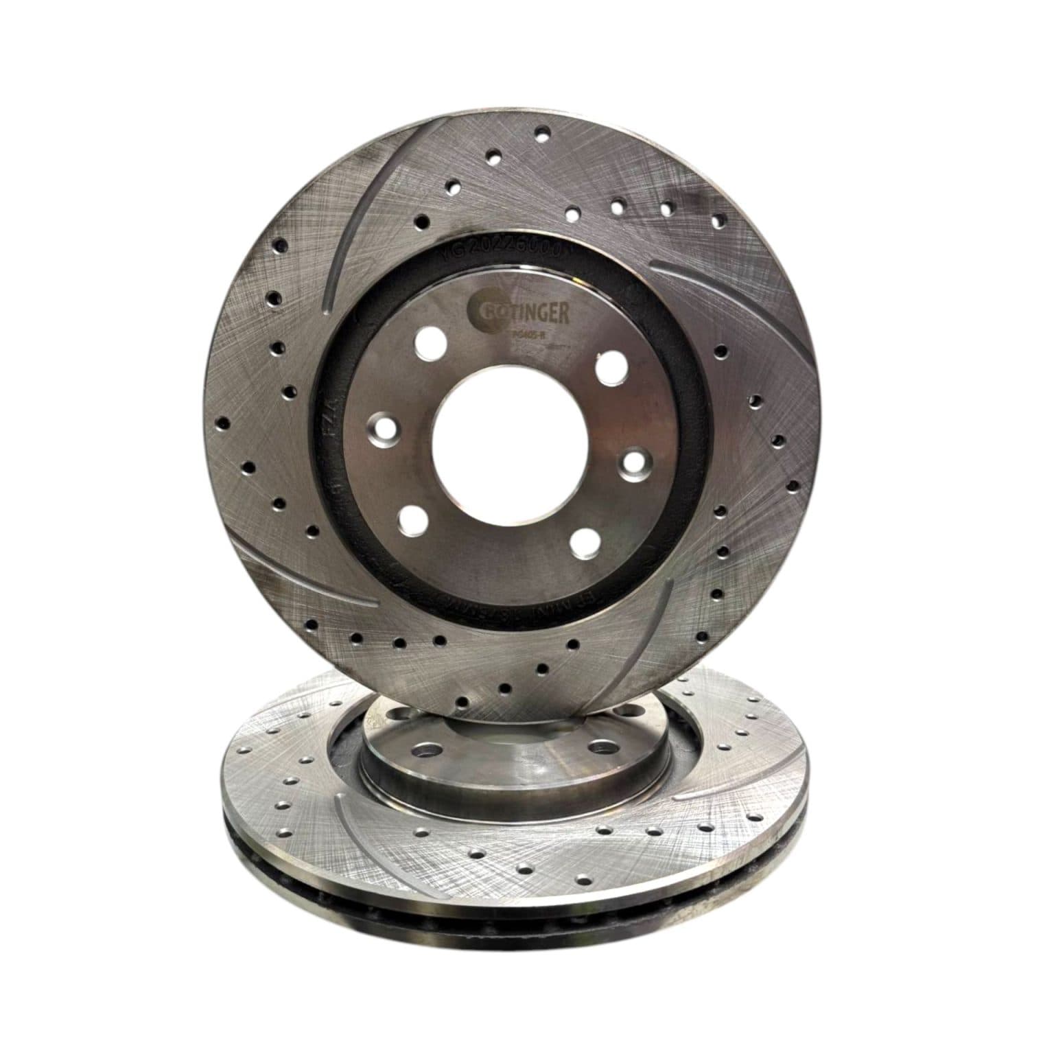 ديسك ترمز چرخ جلو پژو 405 سوراخدار روتينگر | Peugeot 405 front wheel brake disc Rottinger