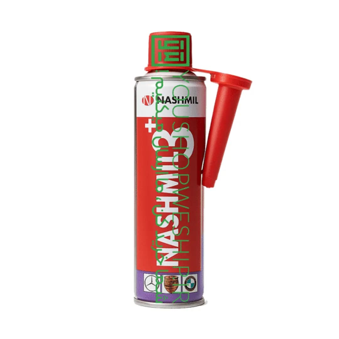 مکمل بنزین نشمیل سفید 400 میلی لیتر بسته تک و 24 عددی | Nashmil Octan Booster 400 mL