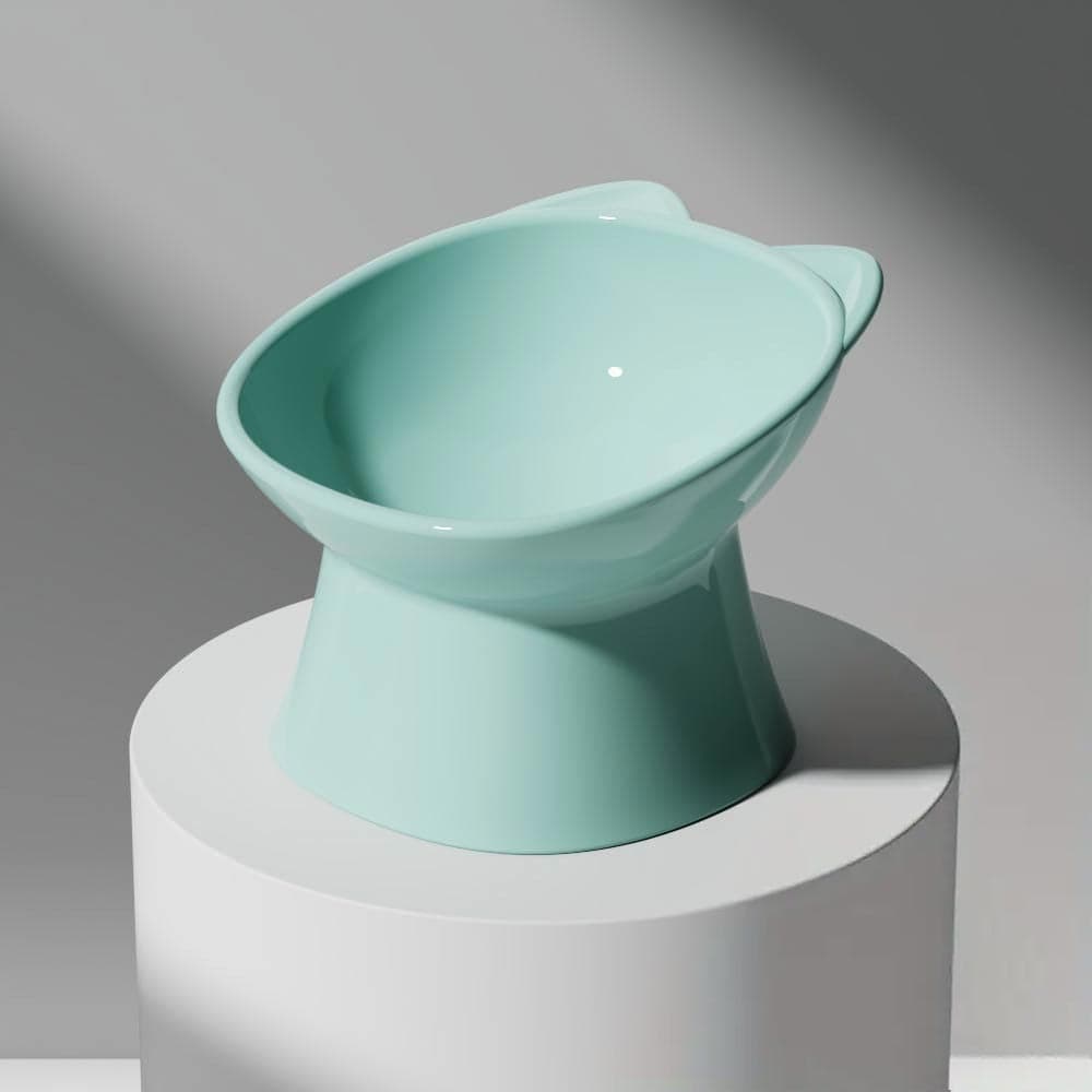 ظرف پایه دار طرح گربه وارداتی — تصویر ۵