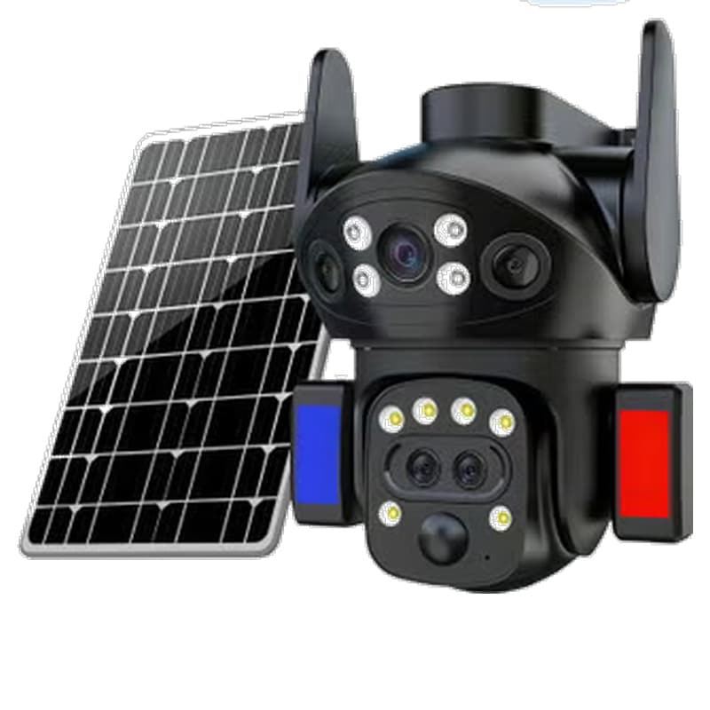 دوربین مداربسته خورشیدی 2 لنز V380 PRO مدل X7 PRO-G