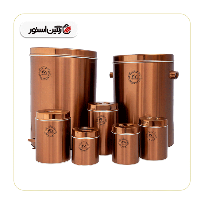 سرویس 8 پارچه رزگلد اورمزد