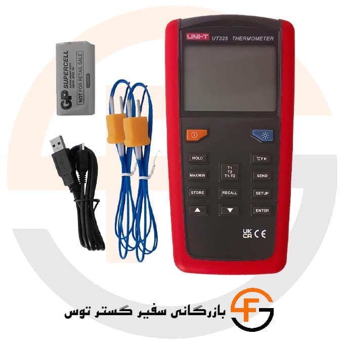 ترمومتر دو کاناله یونیتی مدل UNI-T UT325 — تصویر ۷