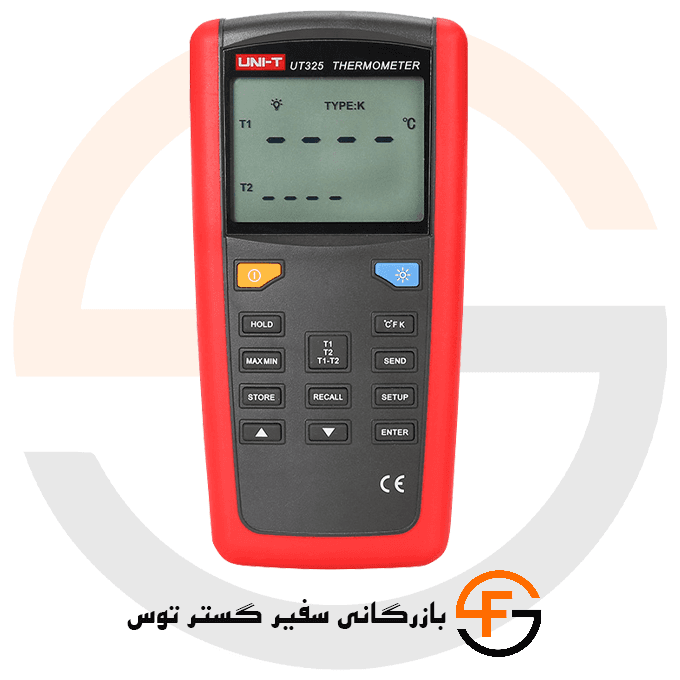 ترمومتر دو کاناله یونیتی مدل UNI-T UT325
