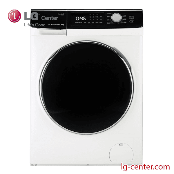 ماشین لباسشویی 8 کیلویی جی‌پلاس مدل p8540W