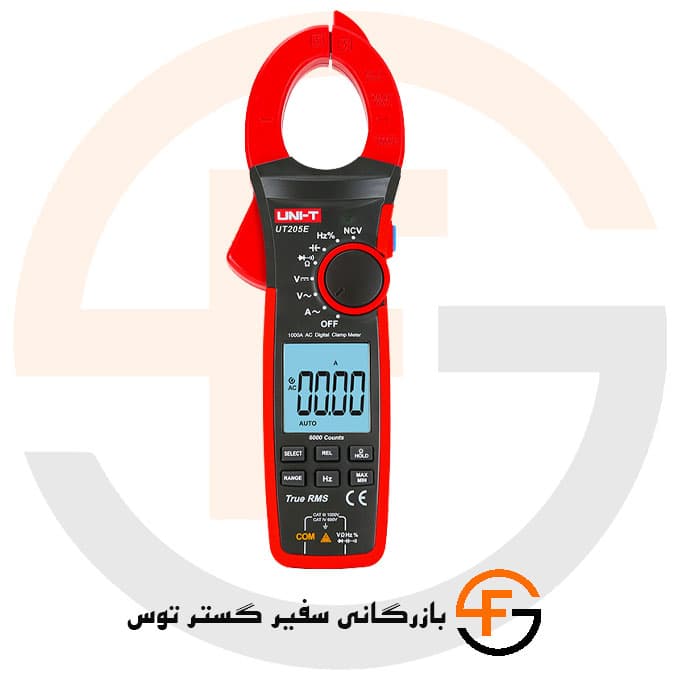 آمپرمتر یونیتی مدل UNI-T UT205E — تصویر ۵
