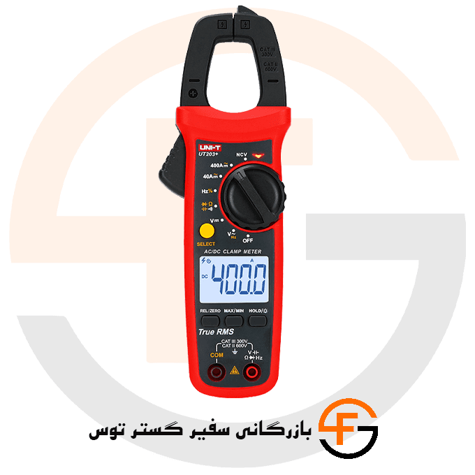 آمپرمتر AC/DC یونیتی مدل +UNI-T UT203